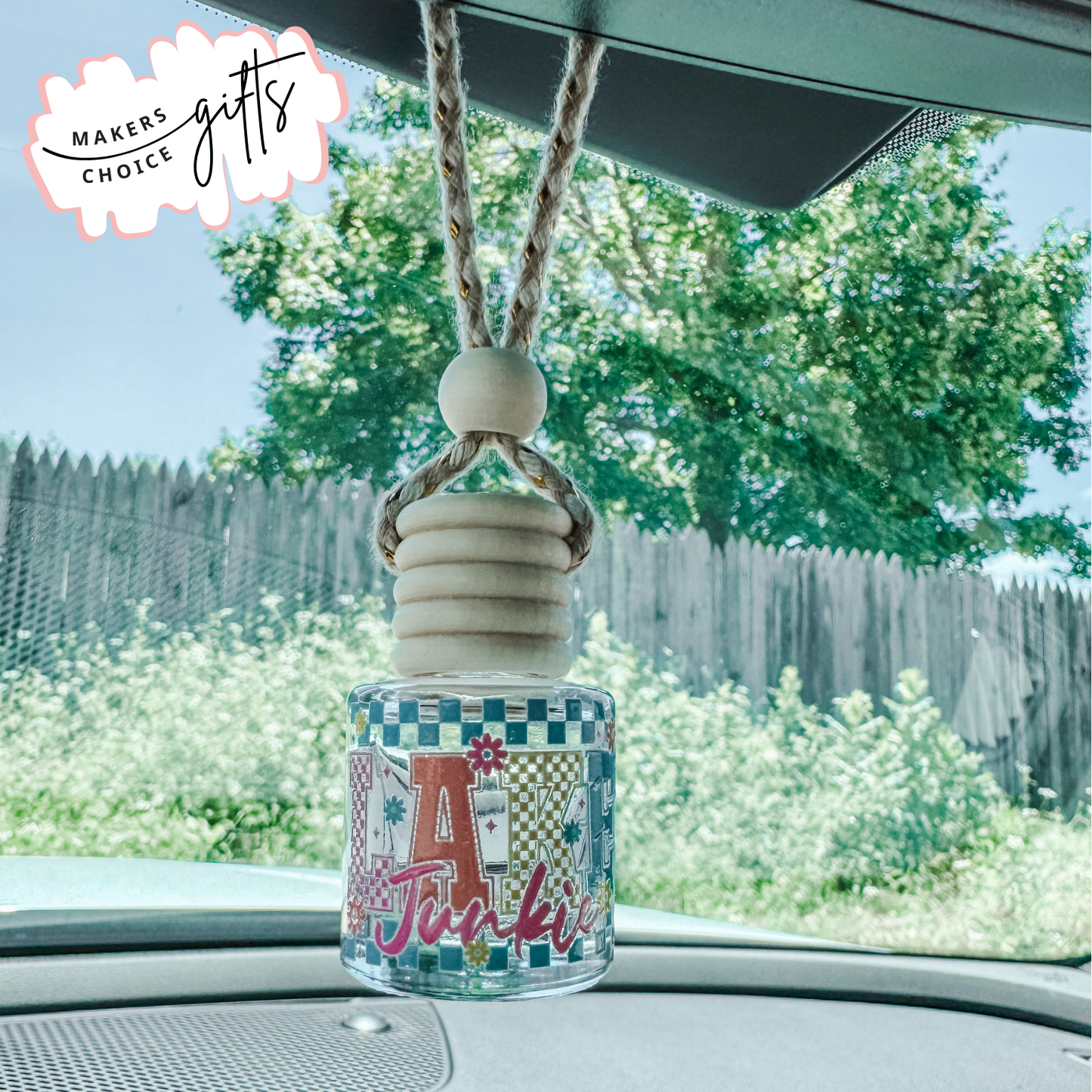 Lake Junkie Hanging Car Freshener