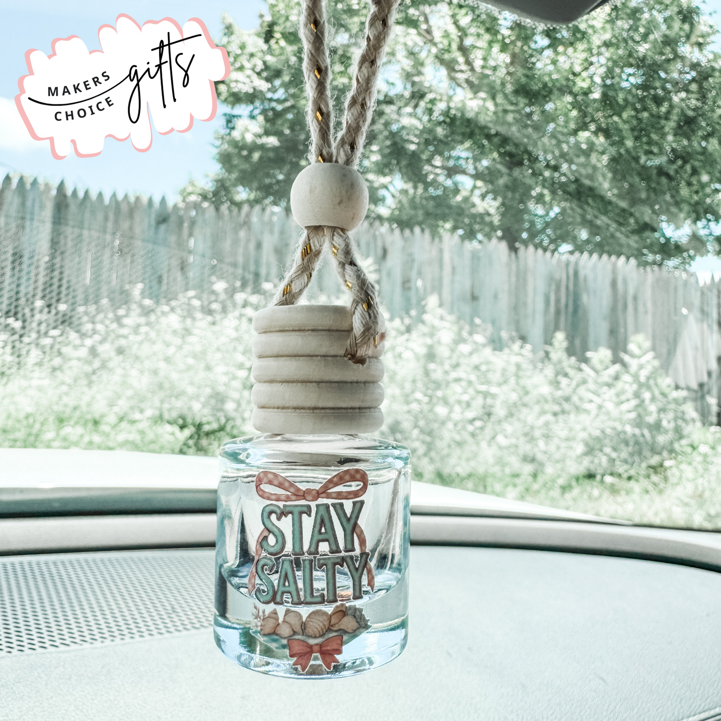 Stay Salty Hanging Car Freshener