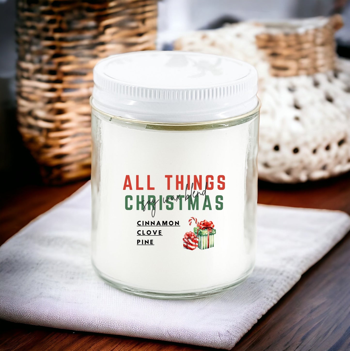 All Things Christmas 9 oz Candle