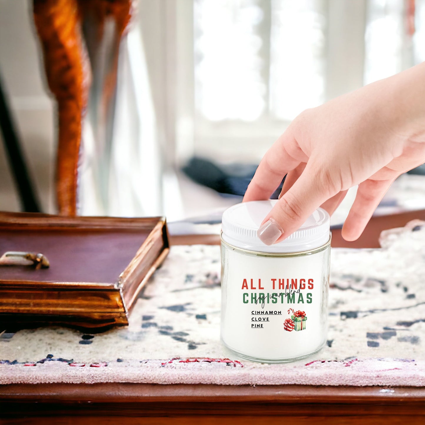 All Things Christmas 9 oz Candle