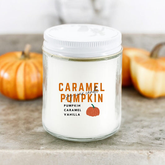 Caramel Pumpkin 9 oz Candle