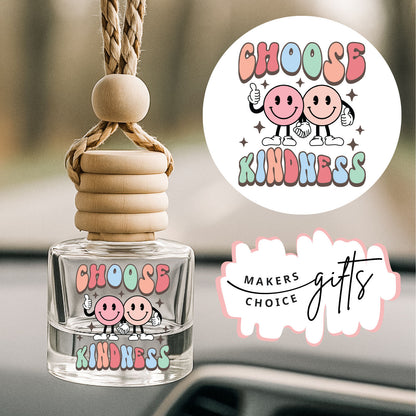 Choose Kindness Hanging Car Freshener