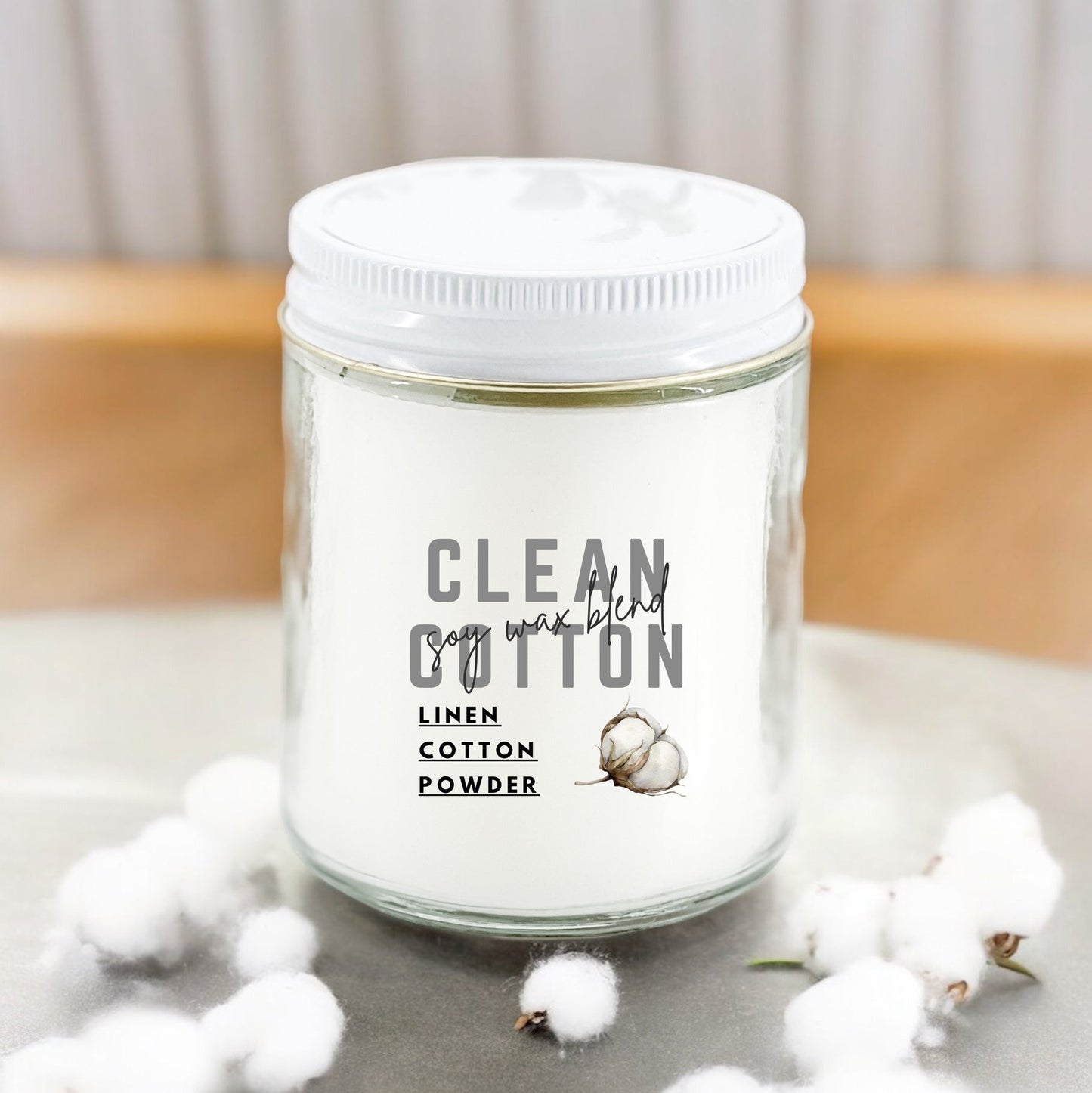 Clean Cotton 9 oz Candle