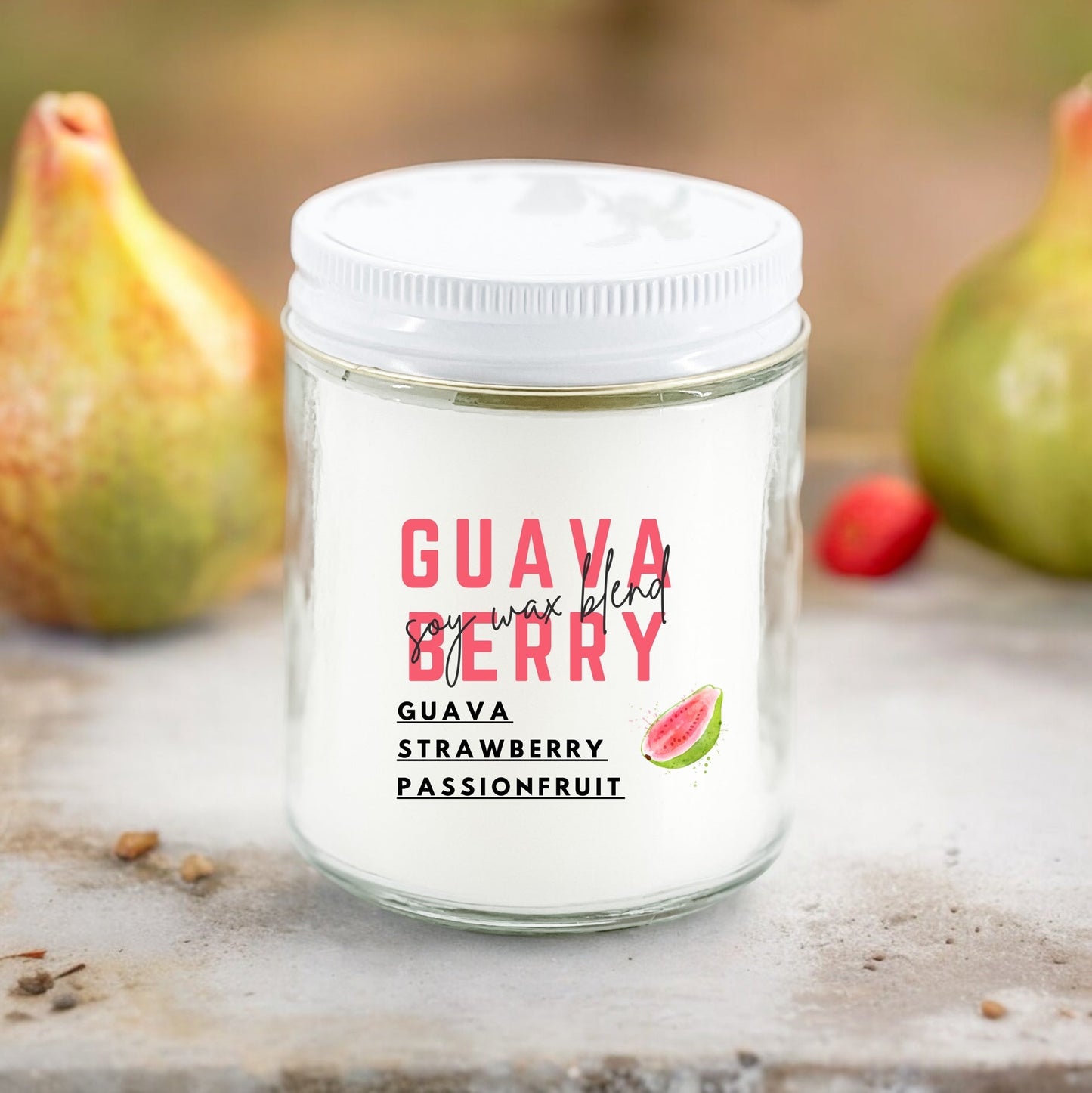 Guava Berry 9 oz Candle