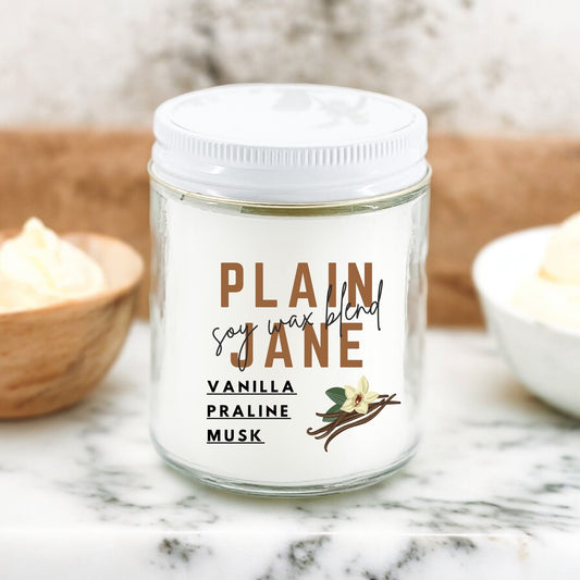 Plain Jane 9 oz Candle