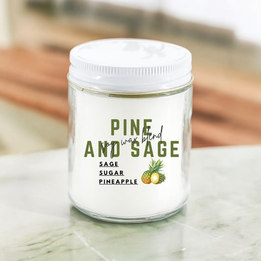 Pine and Sage 9 oz Candle