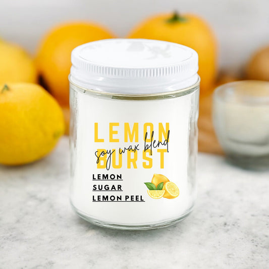 Lemon Burst 9 oz Candle