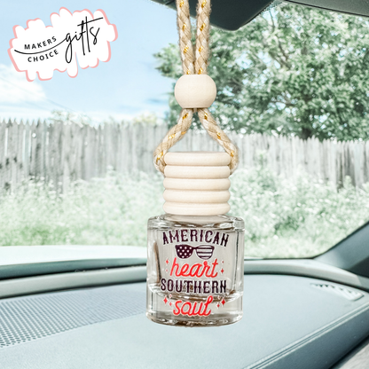 American Heart Hanging Car Freshener
