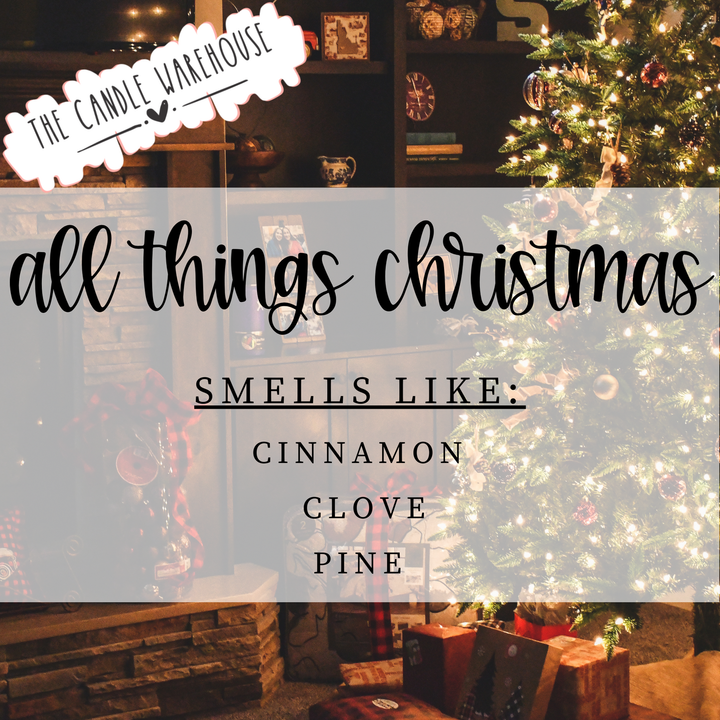 All Things Christmas 3-Wick Candle
