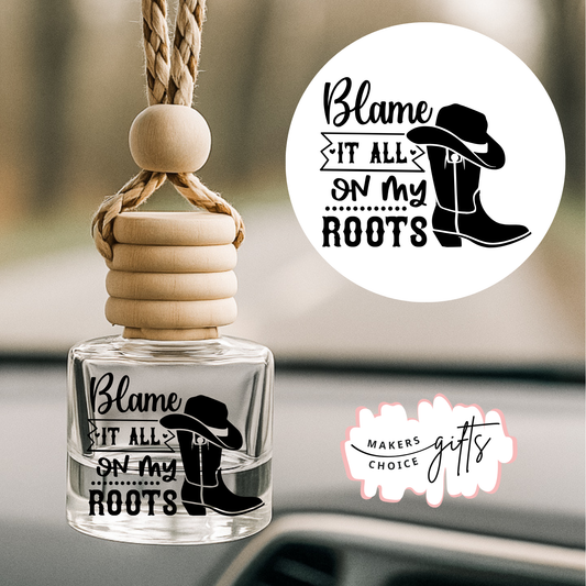 Blame It All Hanging Car Freshener