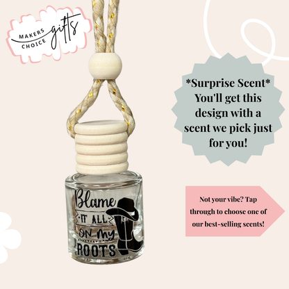 Blame It All Hanging Car Freshener