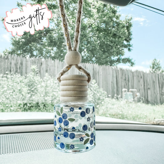 Blueberry Wrap Hanging Car Freshener