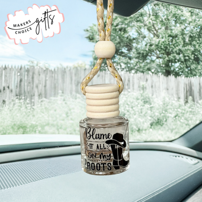 Blame It All Hanging Car Freshener