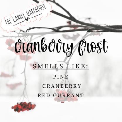 Cranberry Frost 3-Wick Candle