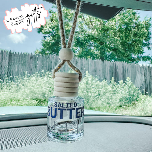 Salted Butter Wrap Hanging Car Freshener