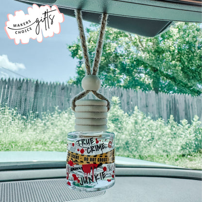 True Crime Hanging Car Freshener
