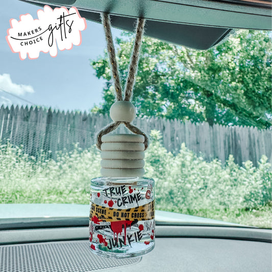 True Crime Hanging Car Freshener