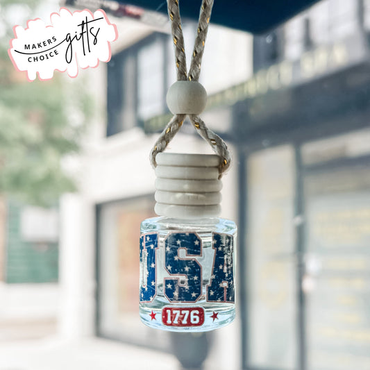 USA Design 1776 Hanging Car Freshener