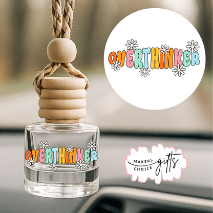 Overthinker Hanging Car Freshener
