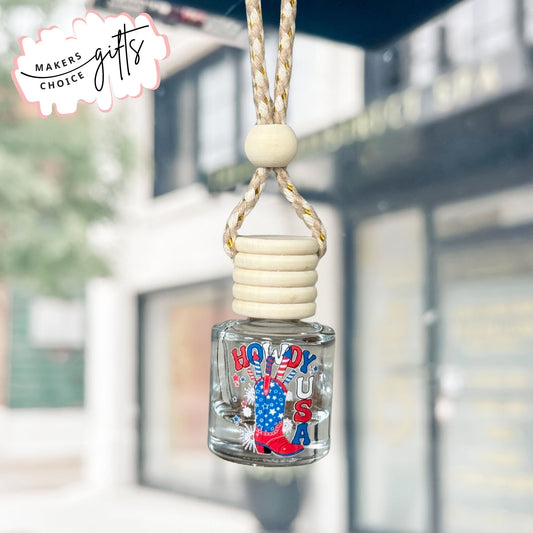 Howdy USA Hanging Car Freshener