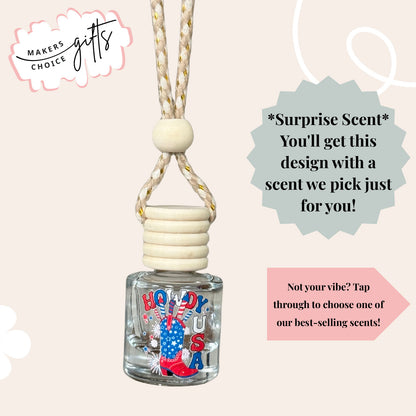 Howdy USA Hanging Car Freshener