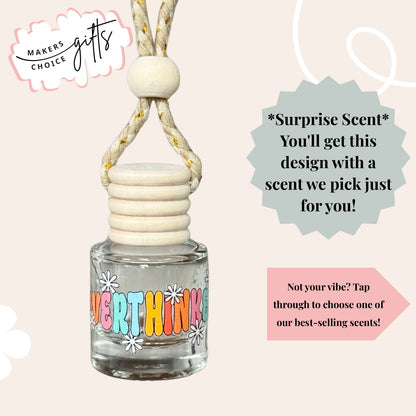 Overthinker Hanging Car Freshener