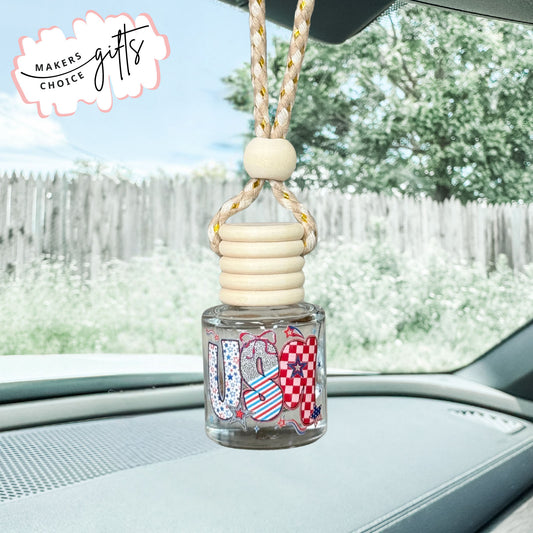 Cute USA Hanging Car Freshener